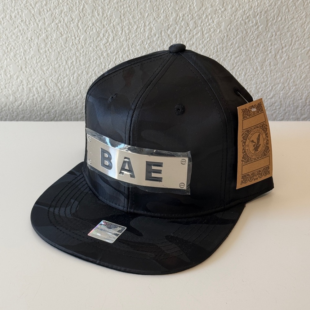 BAE Plated Black SnapBack Cap